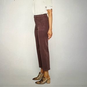 Studio Blue Dawn Wide Leg Utility Pocket Pants Brown Size 8/29